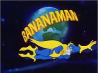 Bananaman cartoon opening logo image