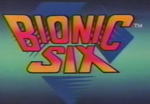Bionic Six cartoon logo image