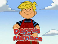 Dennis the Menace cartoon logo image