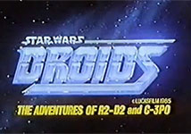 Star Wars Droids cartoon logo