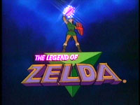Legend of Zelda cartoon series logo